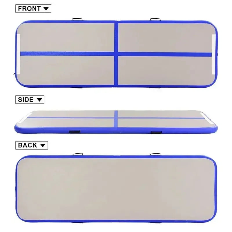 Inflatable Gymnastics Air Track Mat With Pump, 4 m PVC