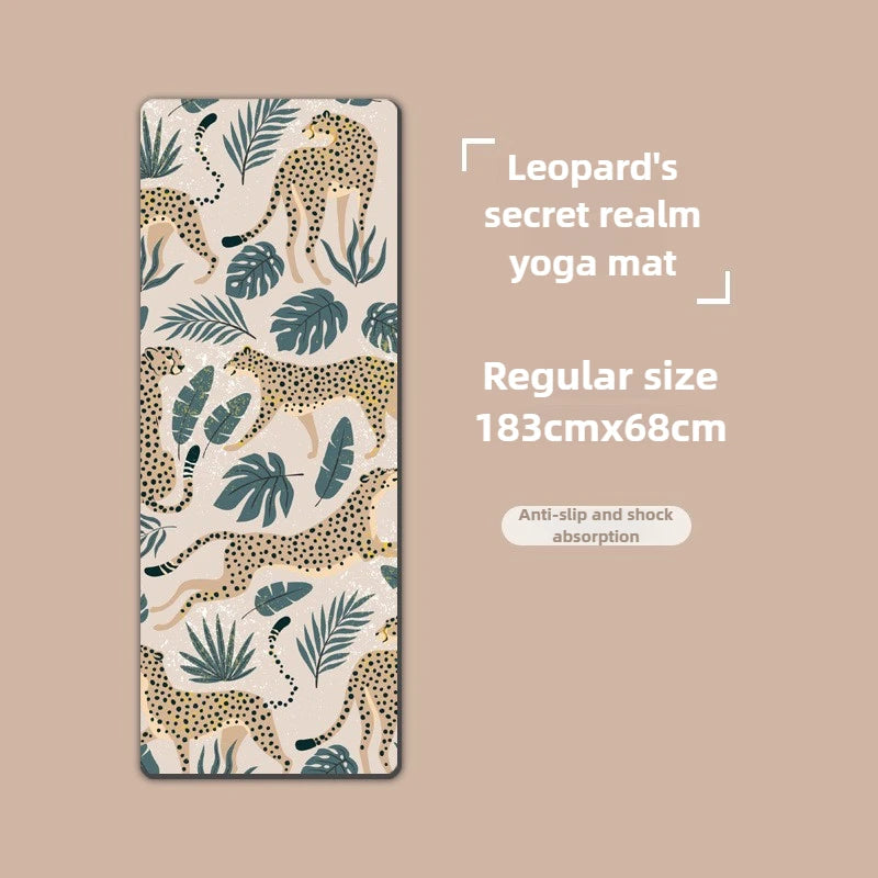 Eco-Friendly Natural Rubber Yoga Mat – 5 mm Non-Slip