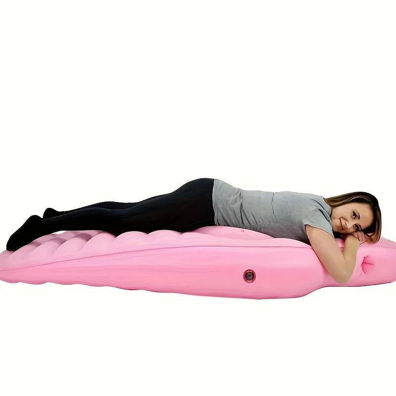 Inflatable Pregnancy Yoga Mat PVC Portable Sleeping Pad