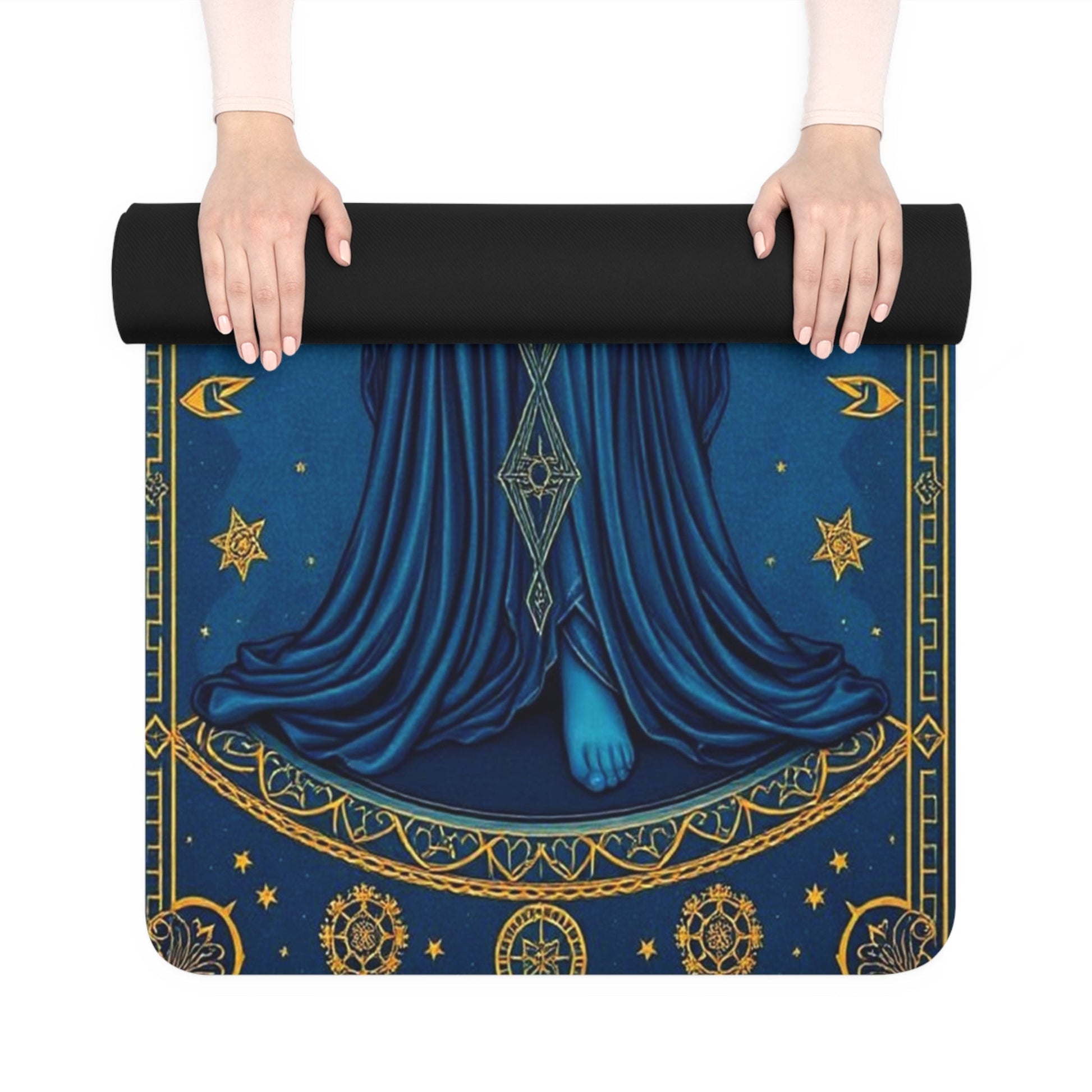 Hot Yoga Mat MaMa, Sweat Resistant Exercise Mat, Fitness Equipment - Best Yoga Mats for Home Workouts