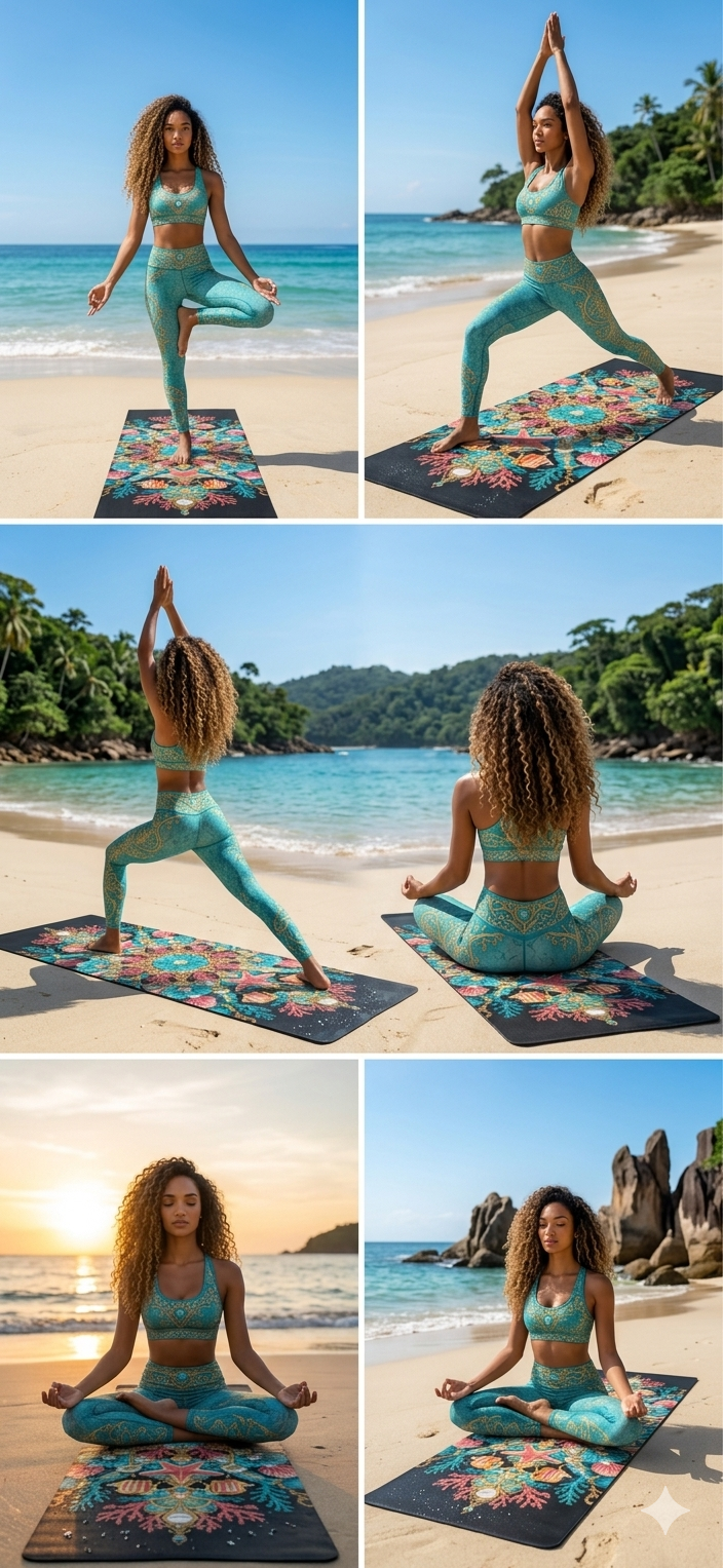 Non-Slip Foam Yoga Mat, Exercise Mat for Home Workout | Fitness Accessory - Best Yoga Mats for Home Workouts