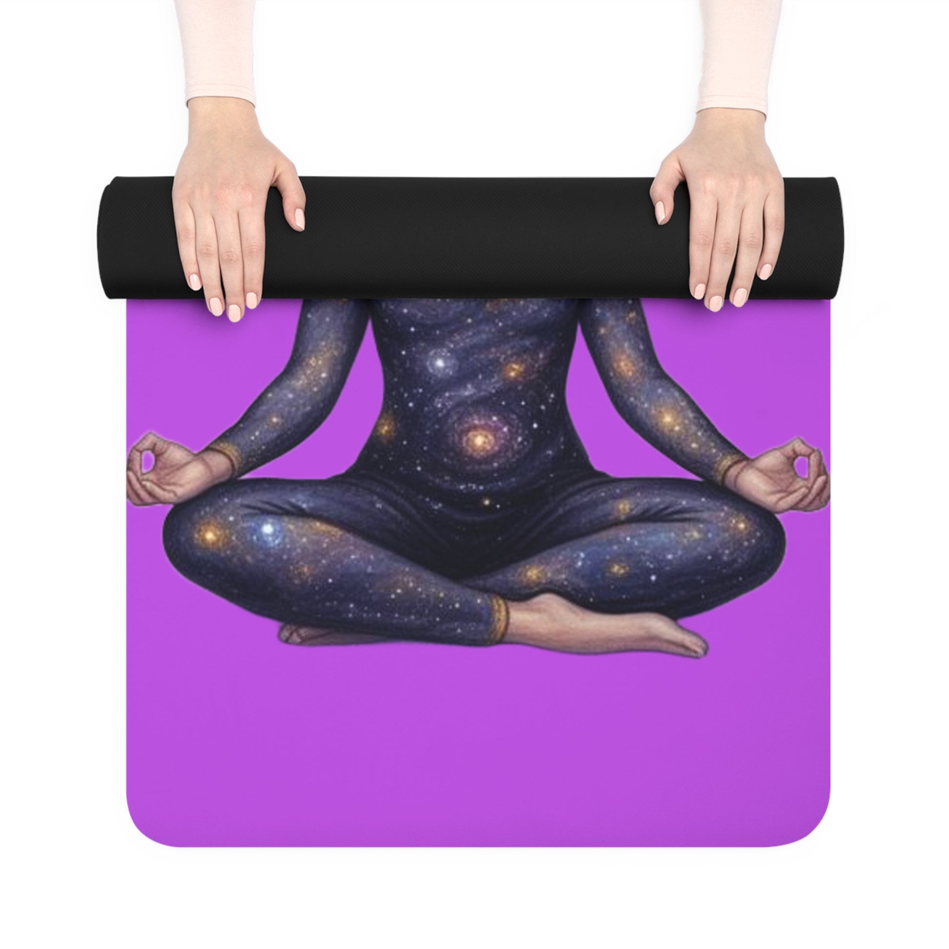 Ocean Goddess Yoga Mat, Non Slip Fitness Mat, Meditation Mat, Wellness Gift for Women, Pilates Exercise Mat - Best Yoga Mats for Home Workouts
