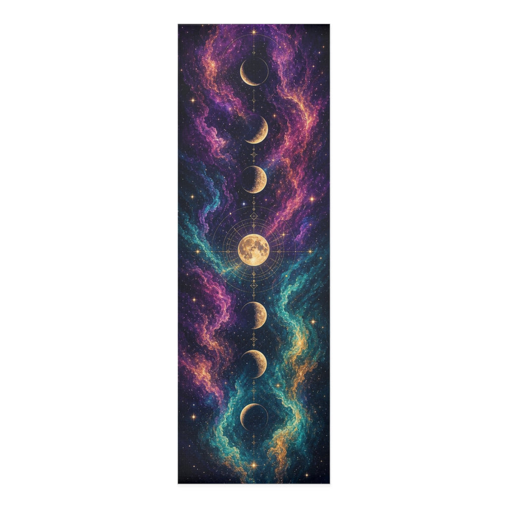 Premium Artistic Yoga Mat for Yoga, Pilates, Meditation & Home Fitness