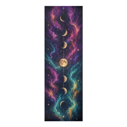 Premium Artistic Yoga Mat for Yoga, Pilates, Meditation & Home Fitness - Best Yoga Mats for Home Workouts