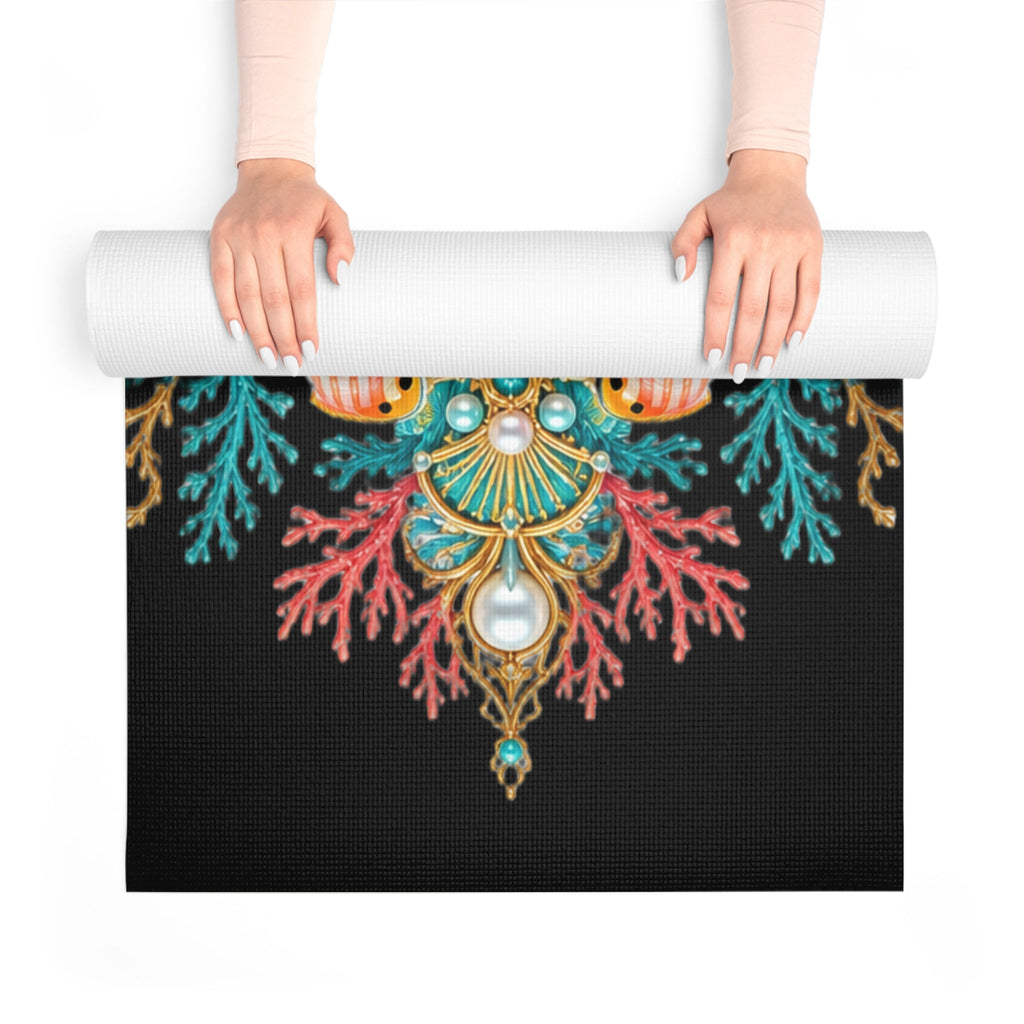 Non-Slip Foam Yoga Mat, Exercise Mat for Home Workout | Fitness Accessory Printify