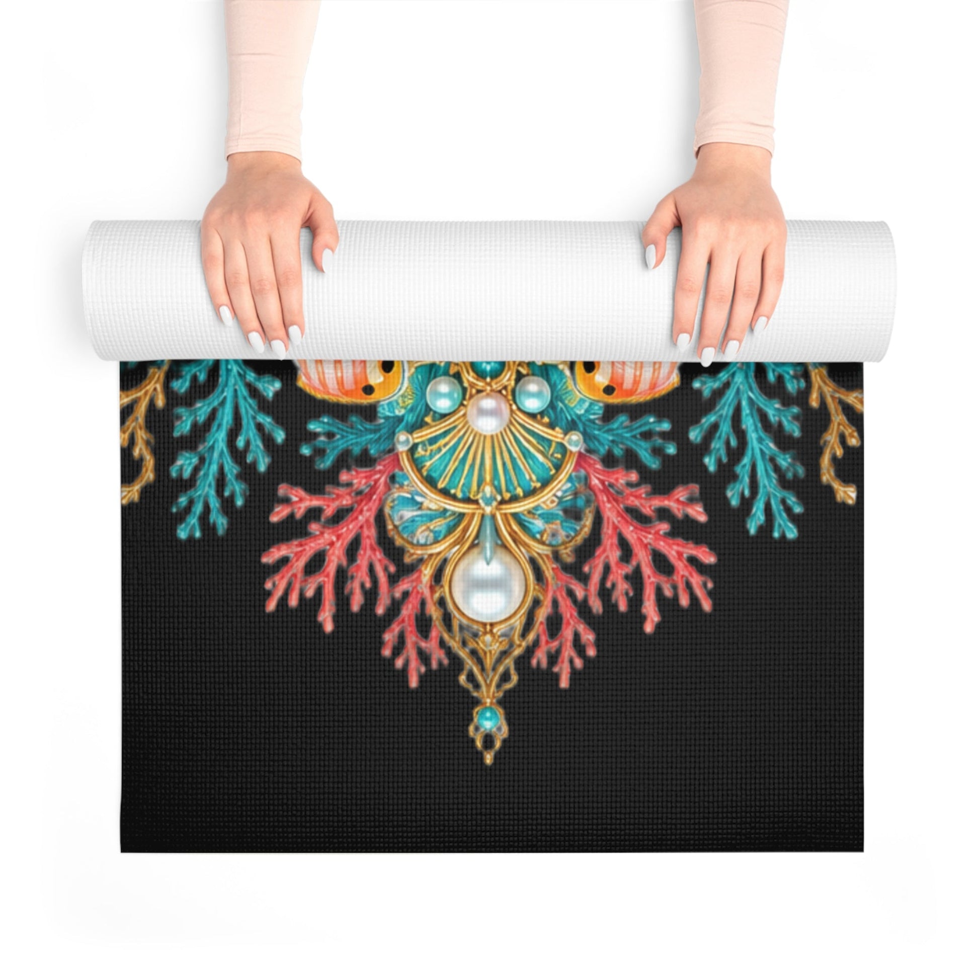Non-Slip Foam Yoga Mat, Exercise Mat for Home Workout | Fitness Accessory - Best Yoga Mats for Home Workouts