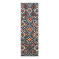 Moroccan Tile Pattern Foam Yoga Mat | Vintage Boho Mandala Design Printify