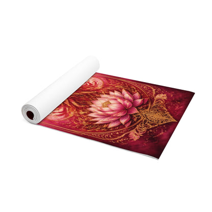 Phoenix Heart Lotus Foam Yoga Mat | Spiritual Chakra Alignment - Best Yoga Mats for Home Workouts