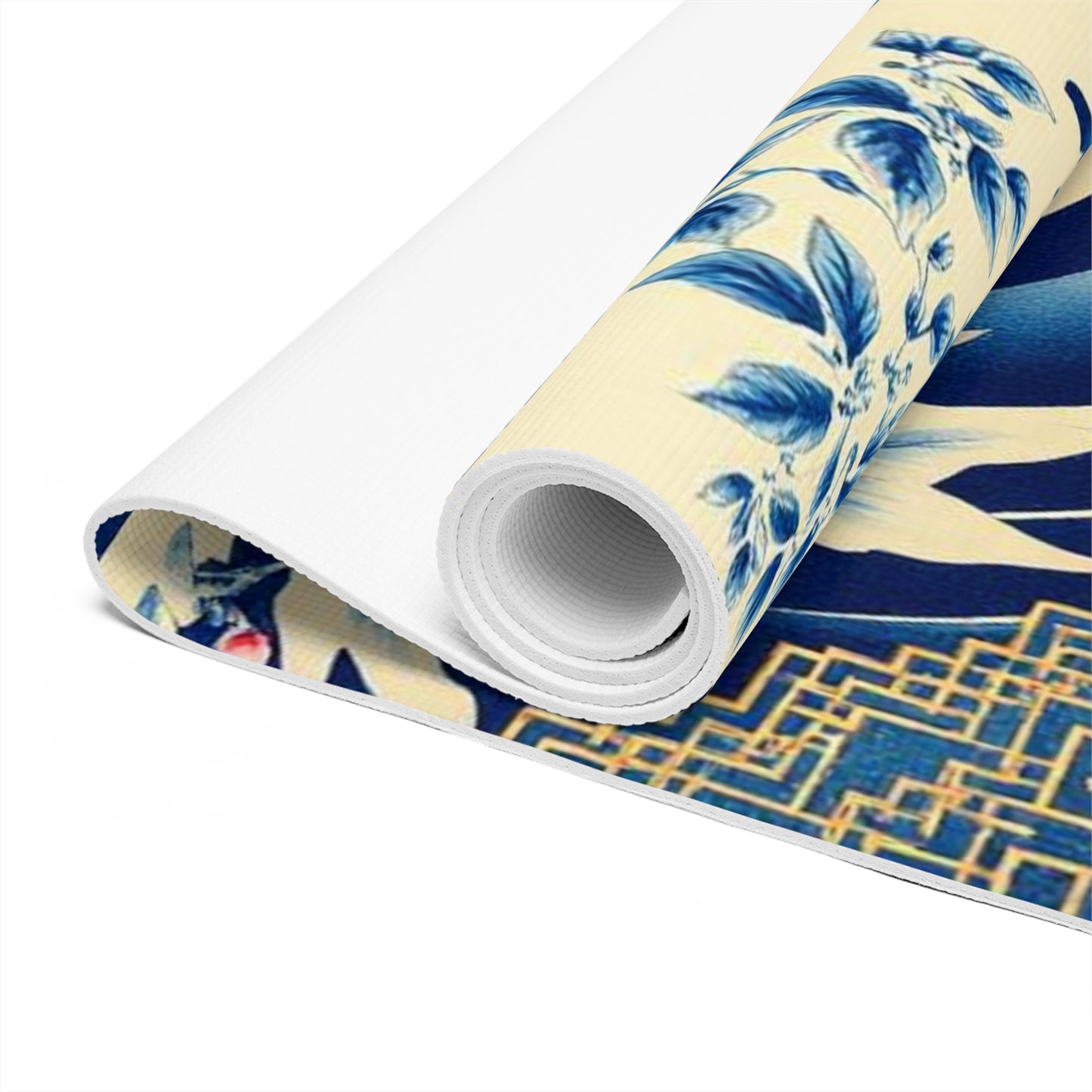 Premium Non Slip Yoga Mat , Thick Rubber Yoga Mat for Home Workout, Pilates & Meditation Mat, Yoga Gift for Her, Wellness Gift - Best Yoga Mats for Home Workouts