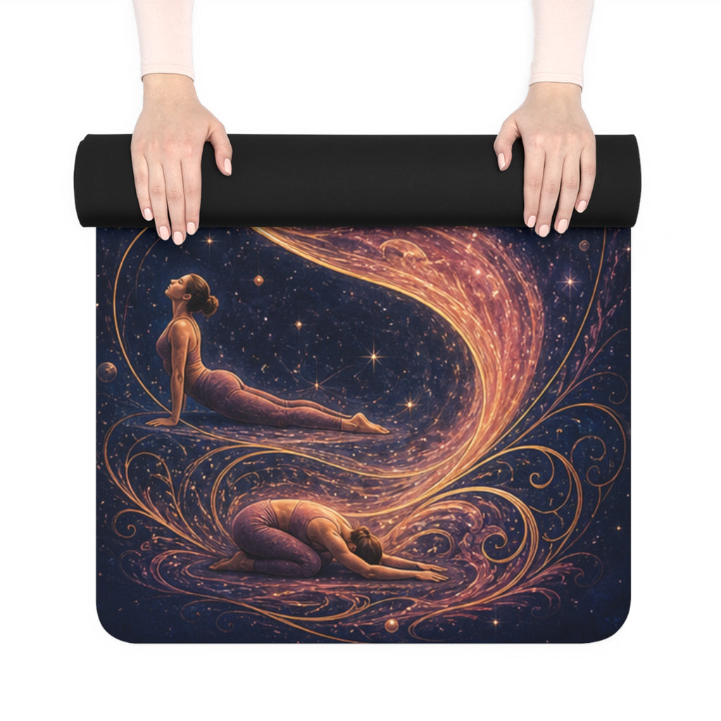 Active Lifestyle Yoga Mat, Exercise Equipment, Wellness Gift Idea Printify