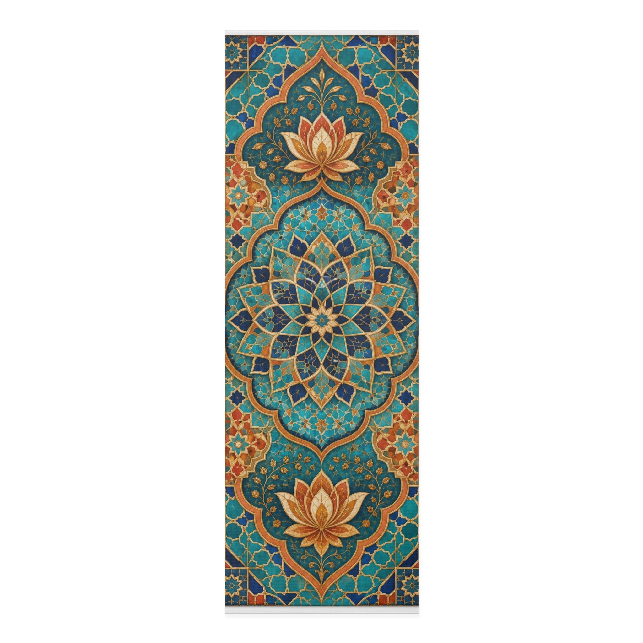 Aesthetic Yoga Mat, Workout Motivation Mat, Wellness Gift for Him or Her Printify
