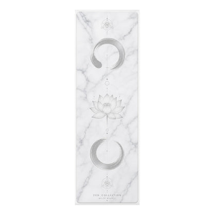 Moon Phases Lotus yoga mat | Marble meditation foam mat - Best Yoga Mats for Home Workouts