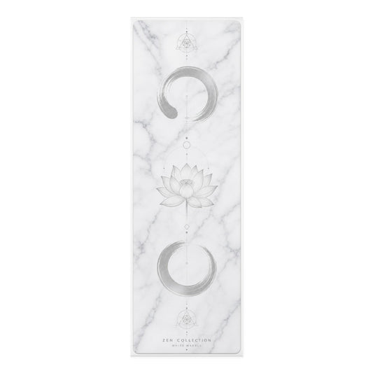 Moon Phases Lotus yoga mat | Marble meditation foam mat - Best Yoga Mats for Home Workouts