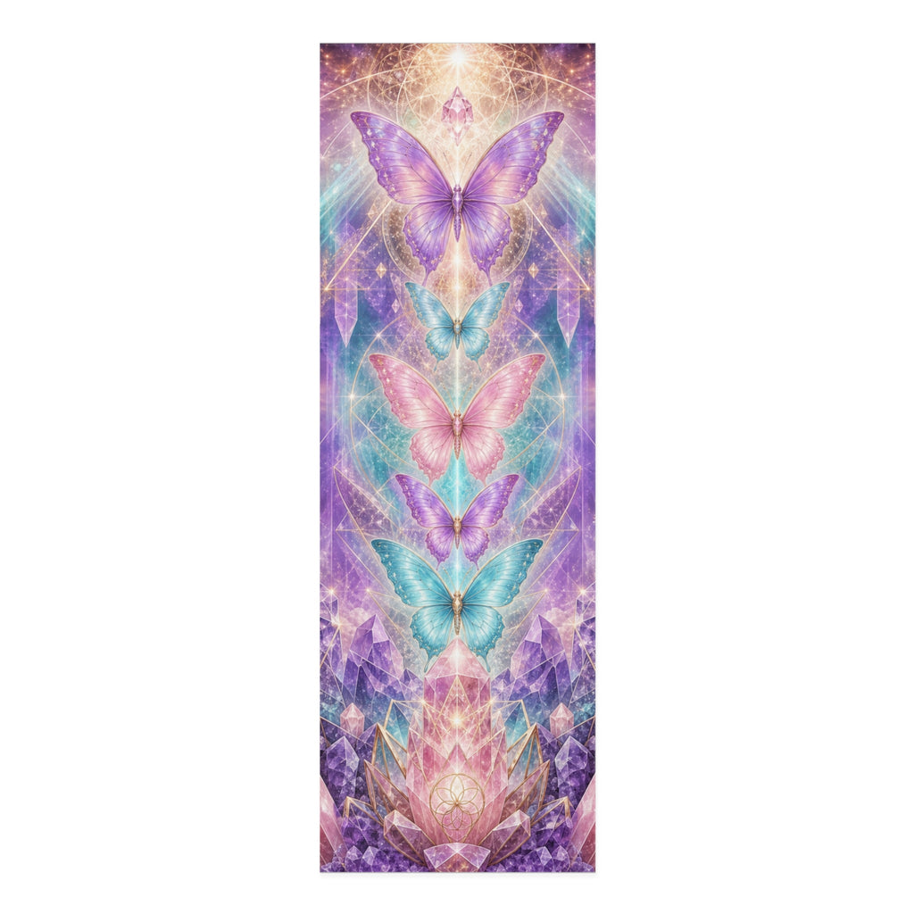 Celestial Yoga Mat for Women, Non Slip Exercise Mat, Meditation & Fitness Gift Printify