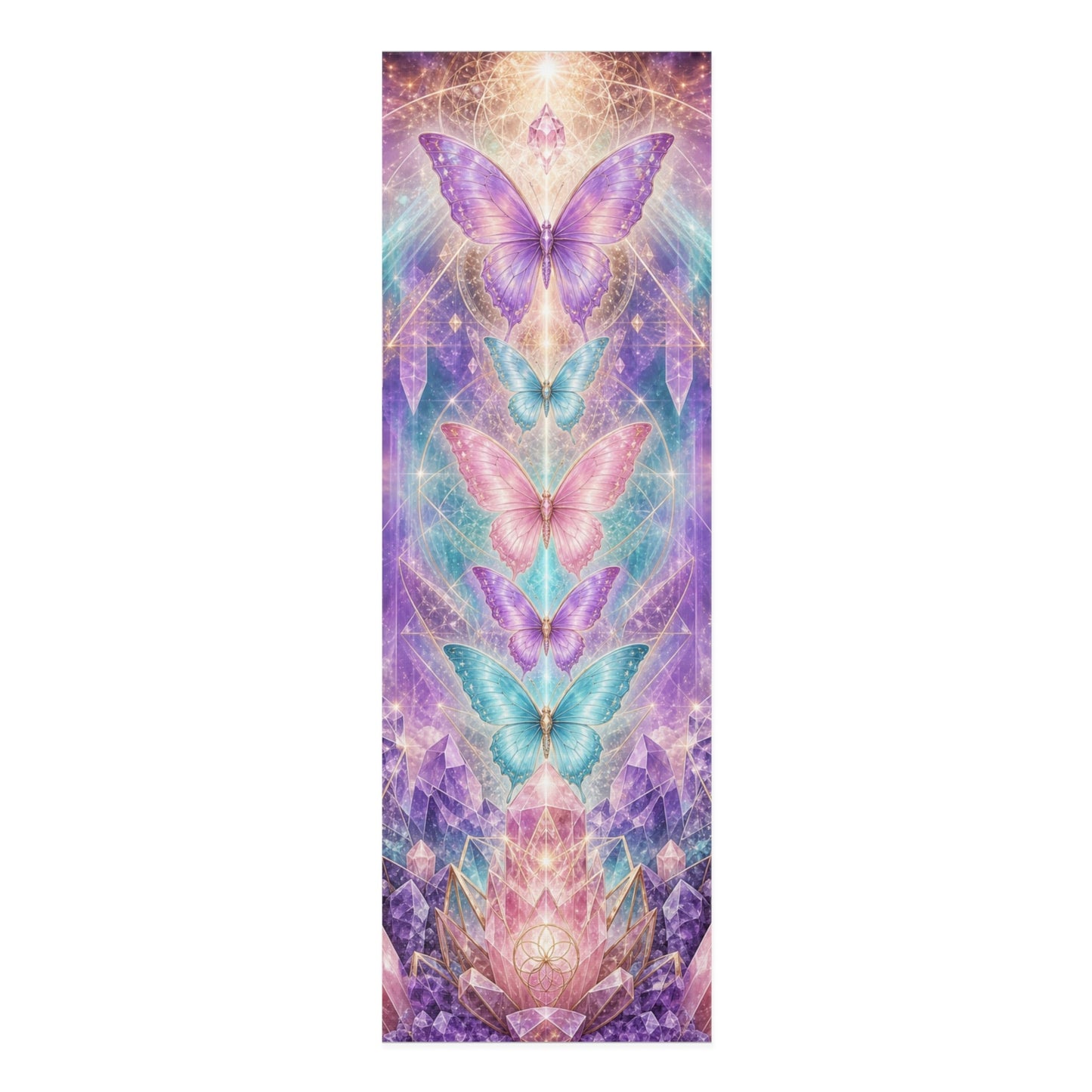 Celestial Yoga Mat for Women, Non Slip Exercise Mat, Meditation & Fitness Gift - Best Yoga Mats for Home Workouts