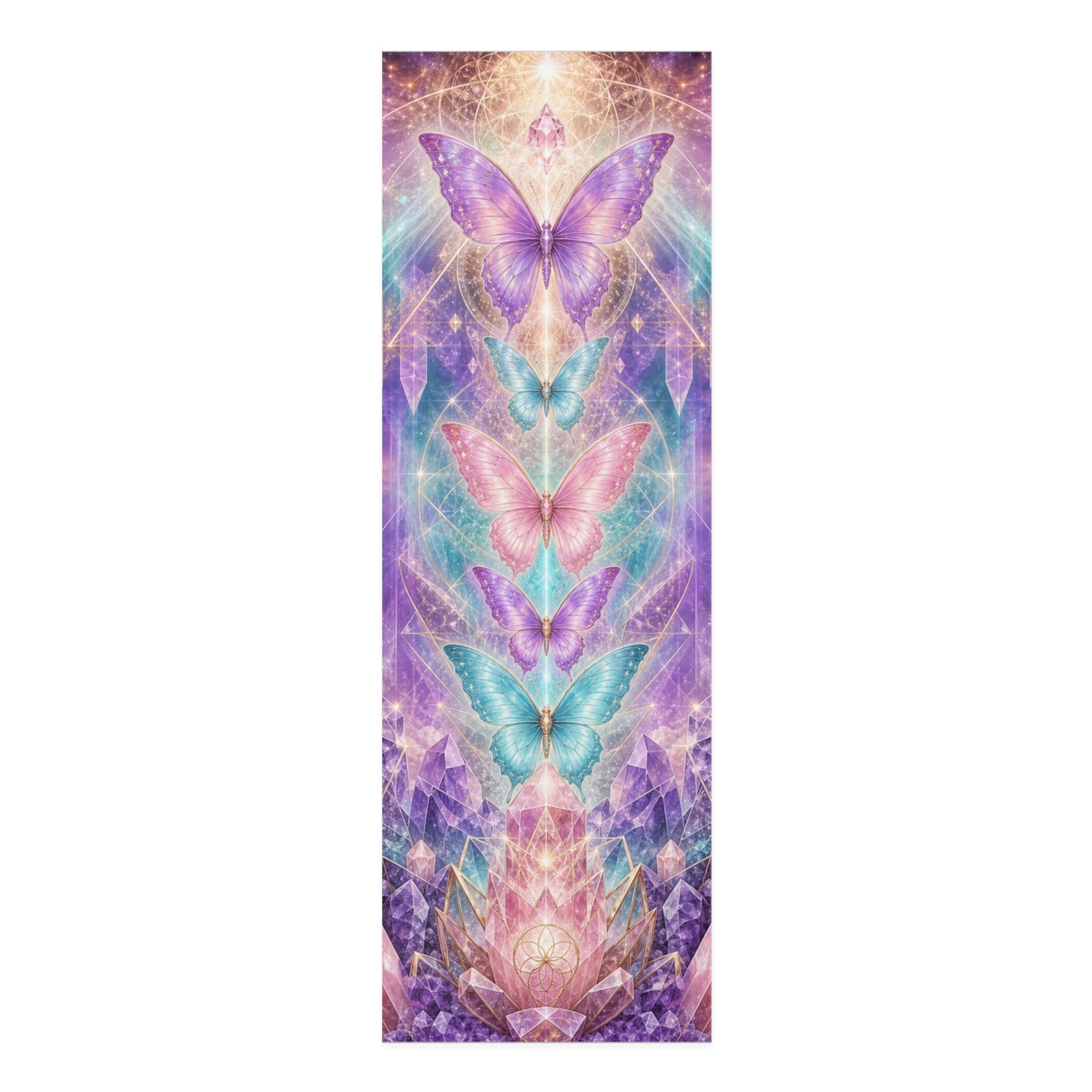 Celestial Yoga Mat for Women, Non Slip Exercise Mat, Meditation & Fitness Gift - Best Yoga Mats for Home Workouts