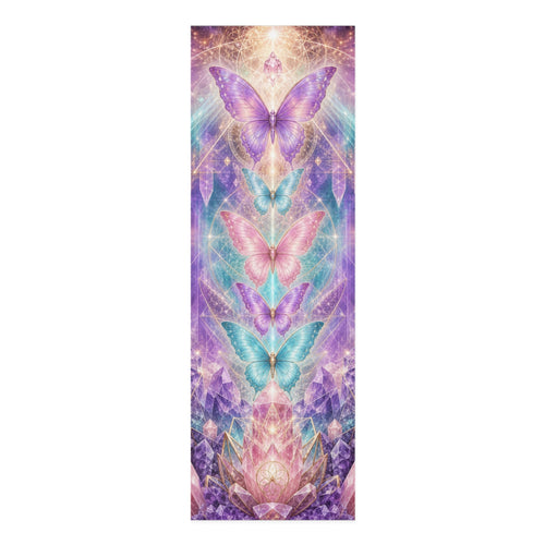 Celestial Yoga Mat for Women, Non Slip Exercise Mat, Meditation & Fitness Gift Printify