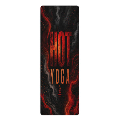 Fiery Swirl Foam Yoga Mat, Thick Non-Slip Exercise Mat for Stretching & Low Impact Workouts - Best Yoga Mats for Home Workouts