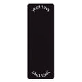 YOGA LOVE black yoga mat | rubber yoga mat, minimalist yoga design