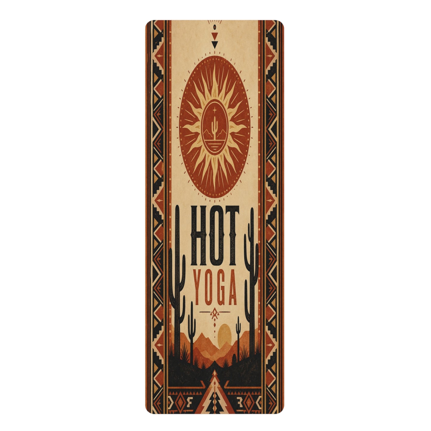 Aesthetic Non-Slip Foam Yoga Mat | Thick Extra-Long Travel Yoga Mat - Best Yoga Mats for Home Workouts