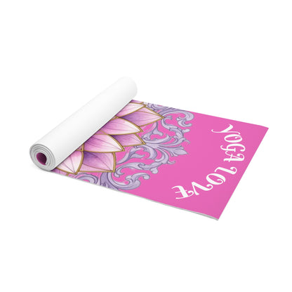 Wildflower Serenity Yoga Mat – Nature-Inspired Exercise Mat, Non-Slip Yoga Equipment, Mindfulness Gift for Her - Best Yoga Mats for Home Workouts