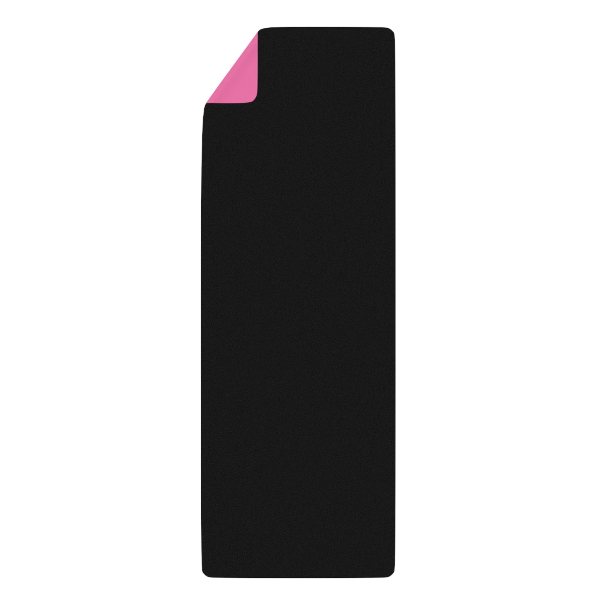 Pink Lotus "Yoga Love" Rubber Yoga Mat | Aesthetic Workout Mat for Women, Meditation Accessory, Home Fitness & Wellness Gift | - Best Yoga Mats for Home Workouts