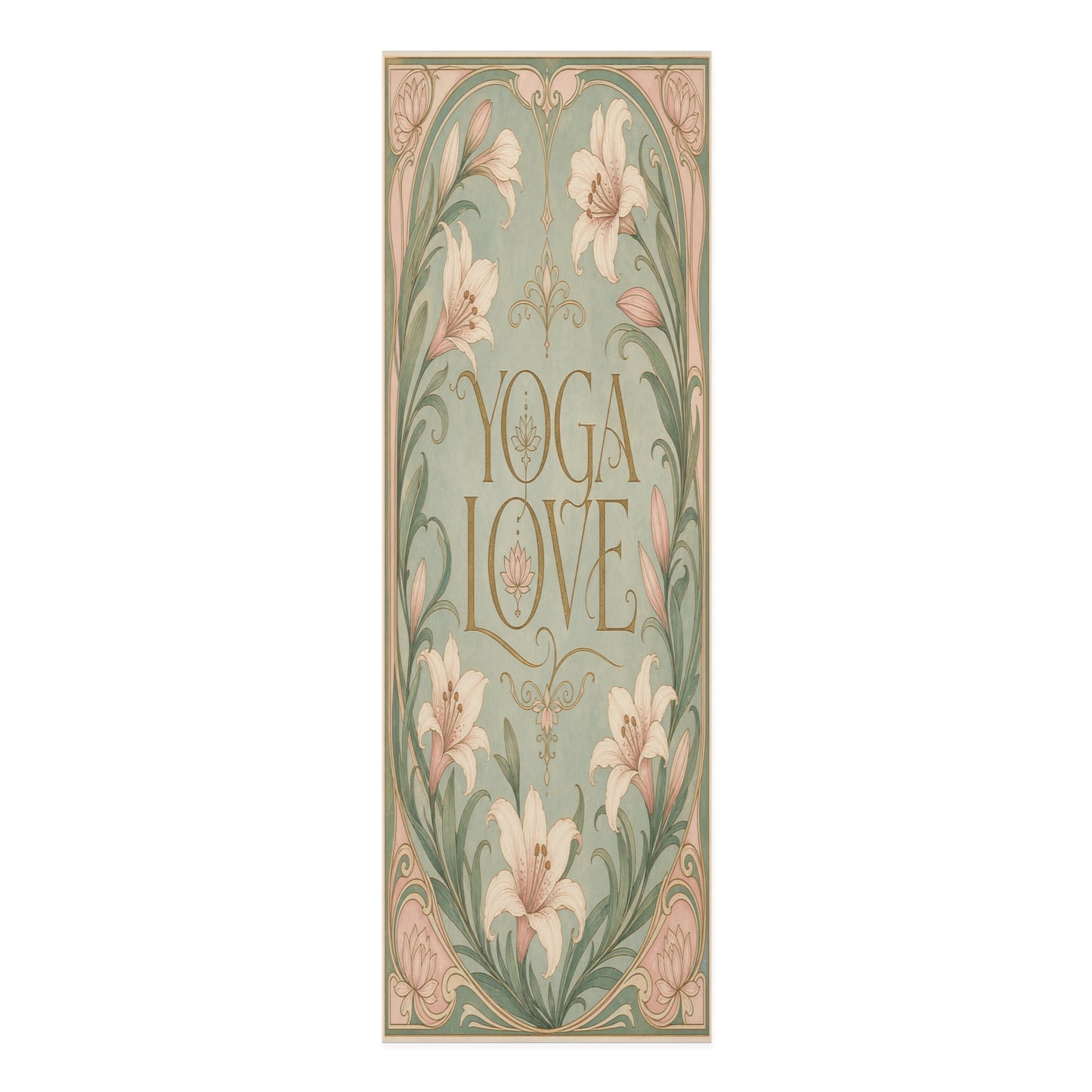 Vintage Botanical Foam Yoga Mat | Eco-Friendly Yoga Mat, Pilates Meditation - Best Yoga Mats for Home Workouts