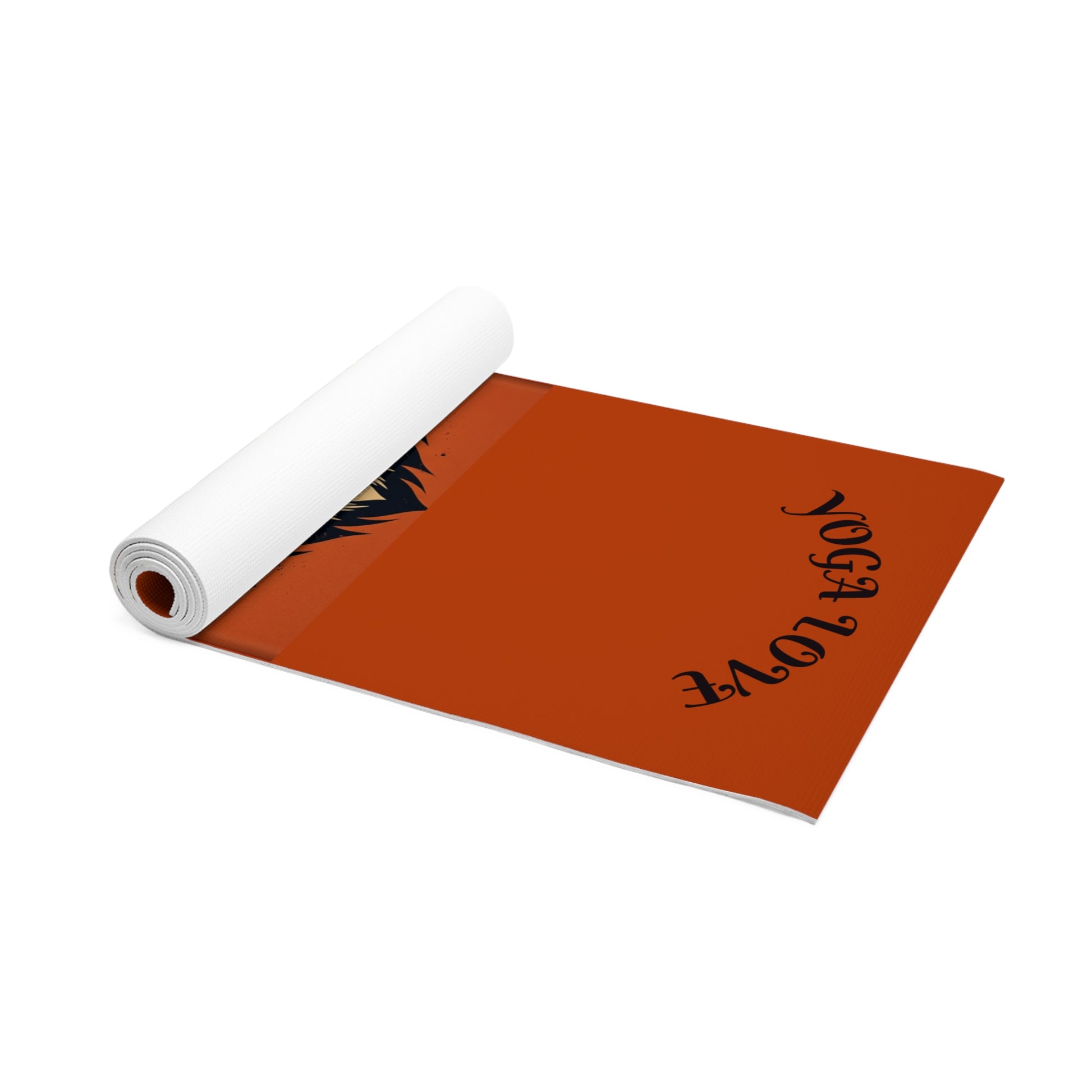 Tiger Head Yoga Love Foam Yoga Mat | Animal Mandala Practice Mat Printify