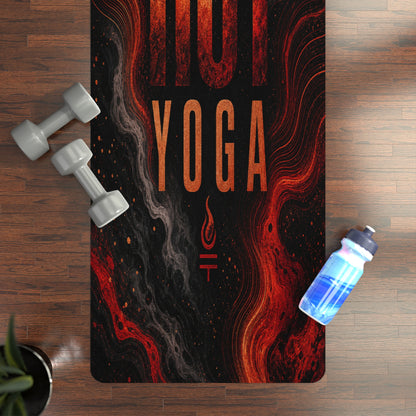 Fiery Swirl Foam Yoga Mat, Thick Non-Slip Exercise Mat for Stretching & Low Impact Workouts - Best Yoga Mats for Home Workouts