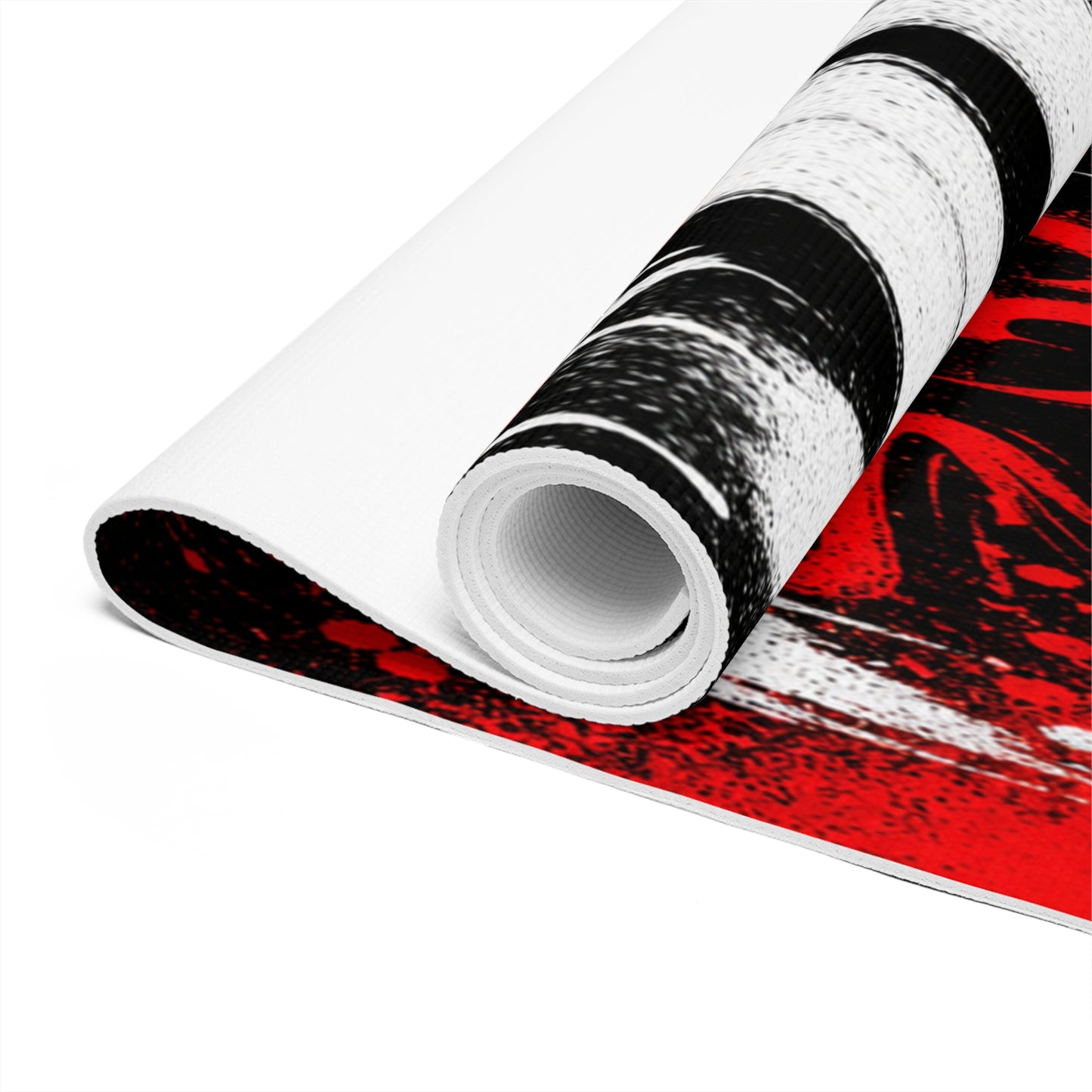 Aesthetic Non-Slip Foam Yoga Mat | Thick Extra-Long Travel Yoga Mat - Best Yoga Mats for Home Workouts