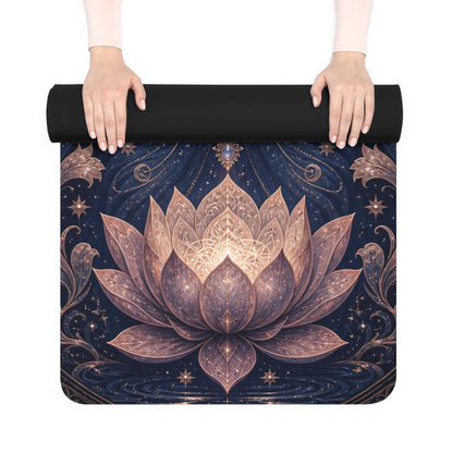 Goddess of the Moon Rubber Yoga Mat |Balance Training Yoga Mat, Non Slip Workout Mat, Fitness Accessory - Best Yoga Mats for Home Workouts