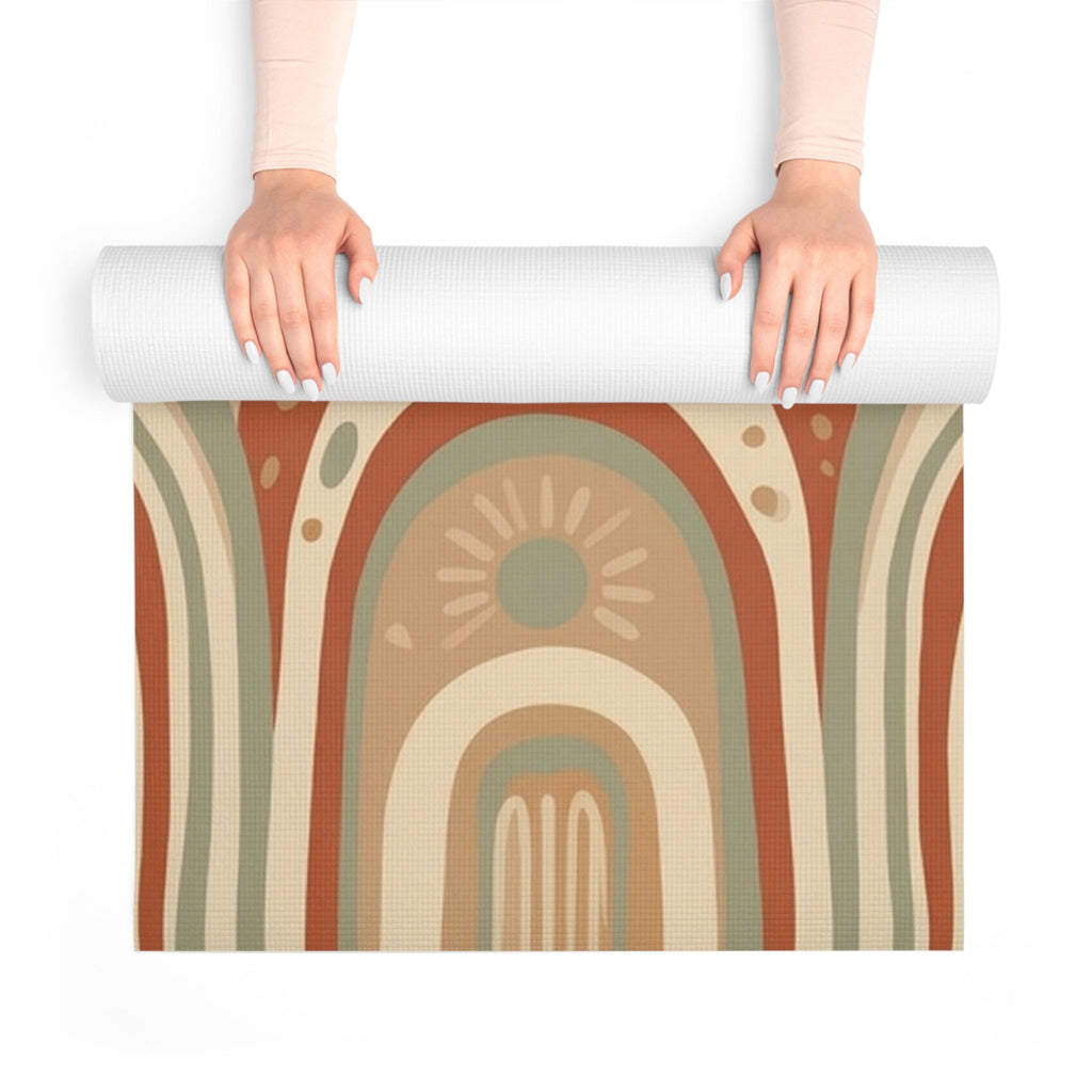 Beginner Yoga Mat, Non Slip Workout Mat, Home Fitness Equipment Printify