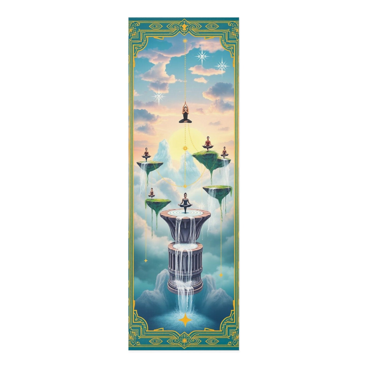 Fitness Yoga Mat, Exercise Mat for Home Workouts, Wellness Gift for Women - Best Yoga Mats for Home Workouts