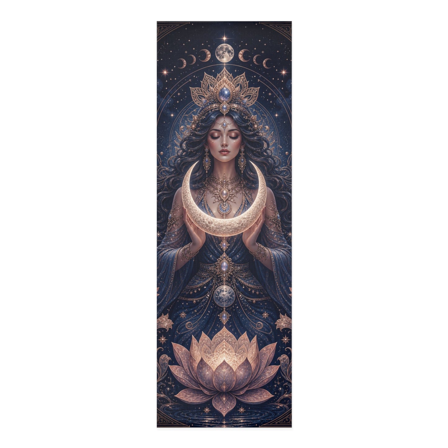 Moon Goddess Lotus Foam Yoga Mat |Balance Training Yoga Mat, Non Slip Workout Mat, Fitness Accessory - Best Yoga Mats for Home Workouts