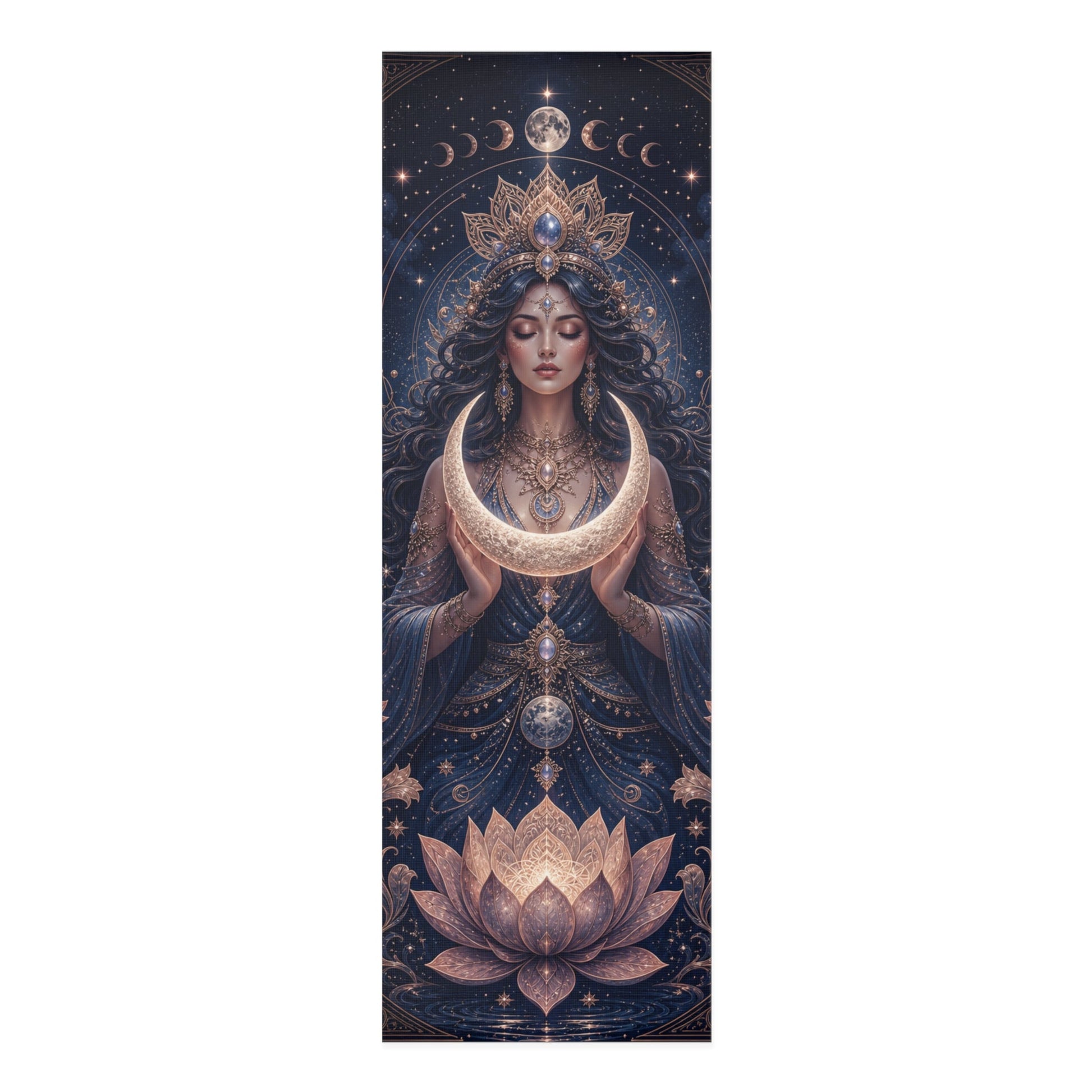 Moon Goddess Lotus Foam Yoga Mat |Balance Training Yoga Mat, Non Slip Workout Mat, Fitness Accessory - Best Yoga Mats for Home Workouts