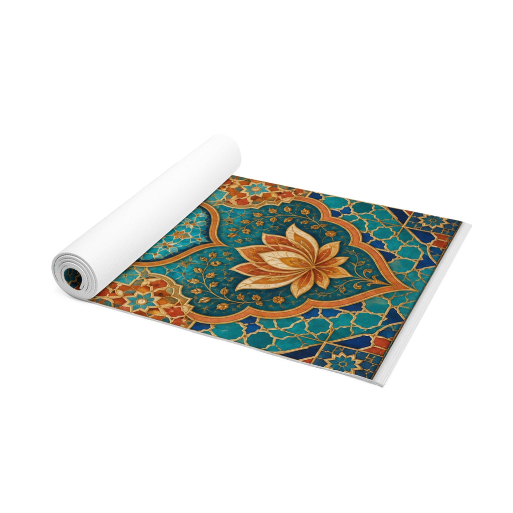 Aesthetic Yoga Mat, Workout Motivation Mat, Wellness Gift for Him or Her Printify