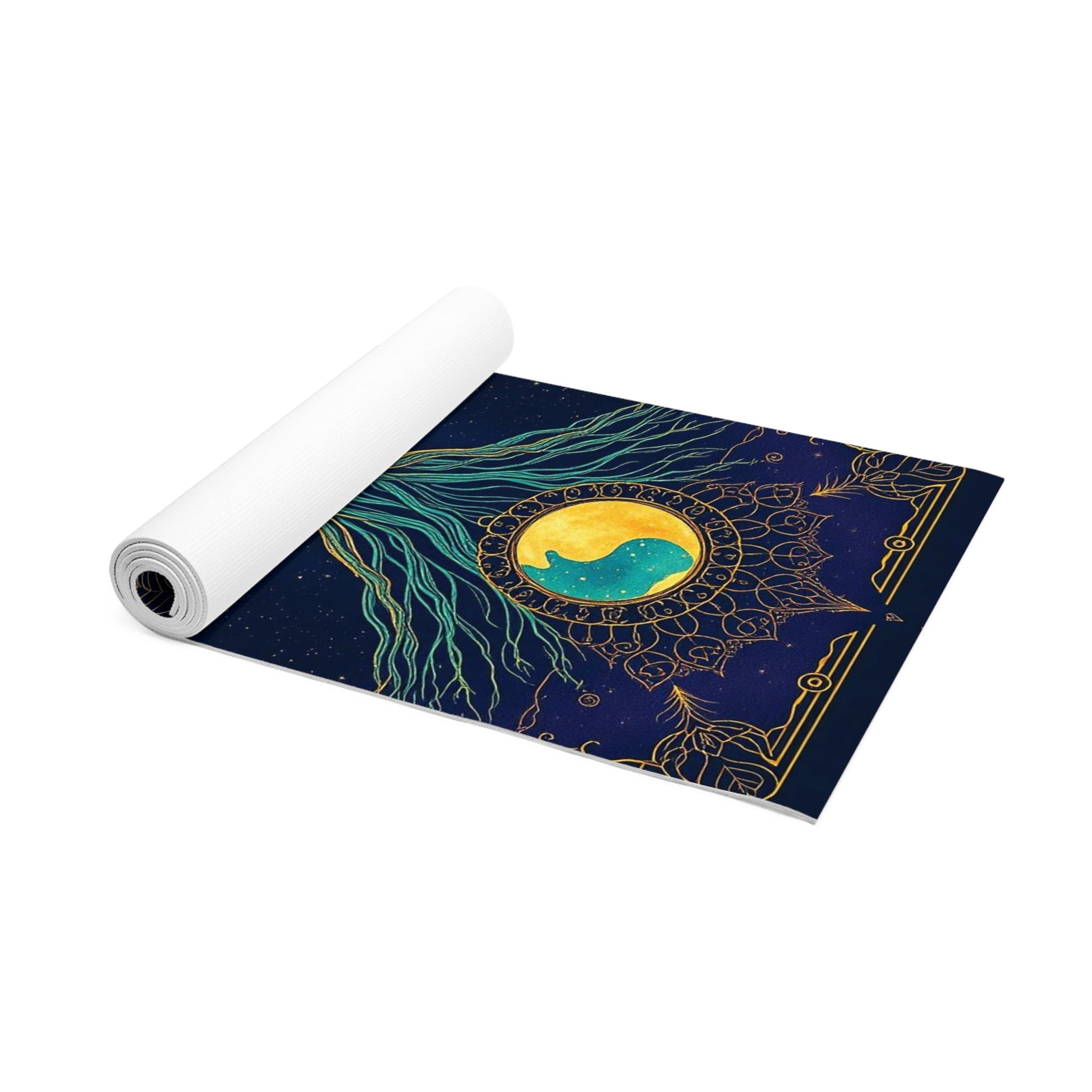 Mandala Yoga Mat, Non Slip Exercise Mat, Meditation & Fitness Accessory - Best Yoga Mats for Home Workouts