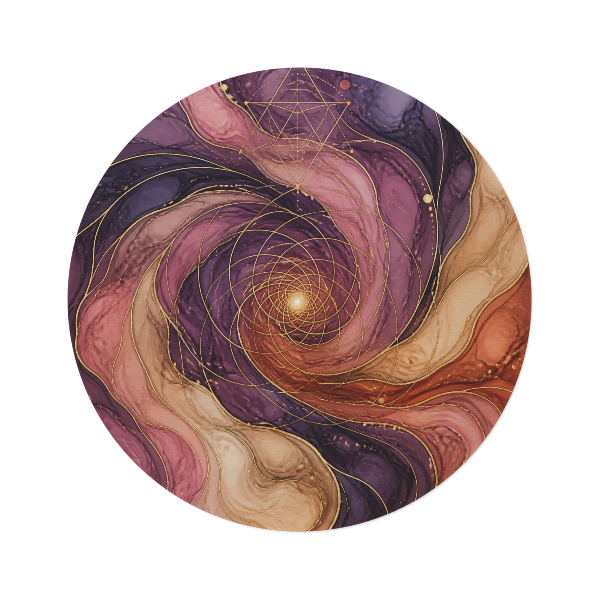 Washable Fantasy Rug Square | Enchanted Forest Rug | Fairy Circle Bedroom Decor | Machine Washable Non-Slip Floor Mat Printify
