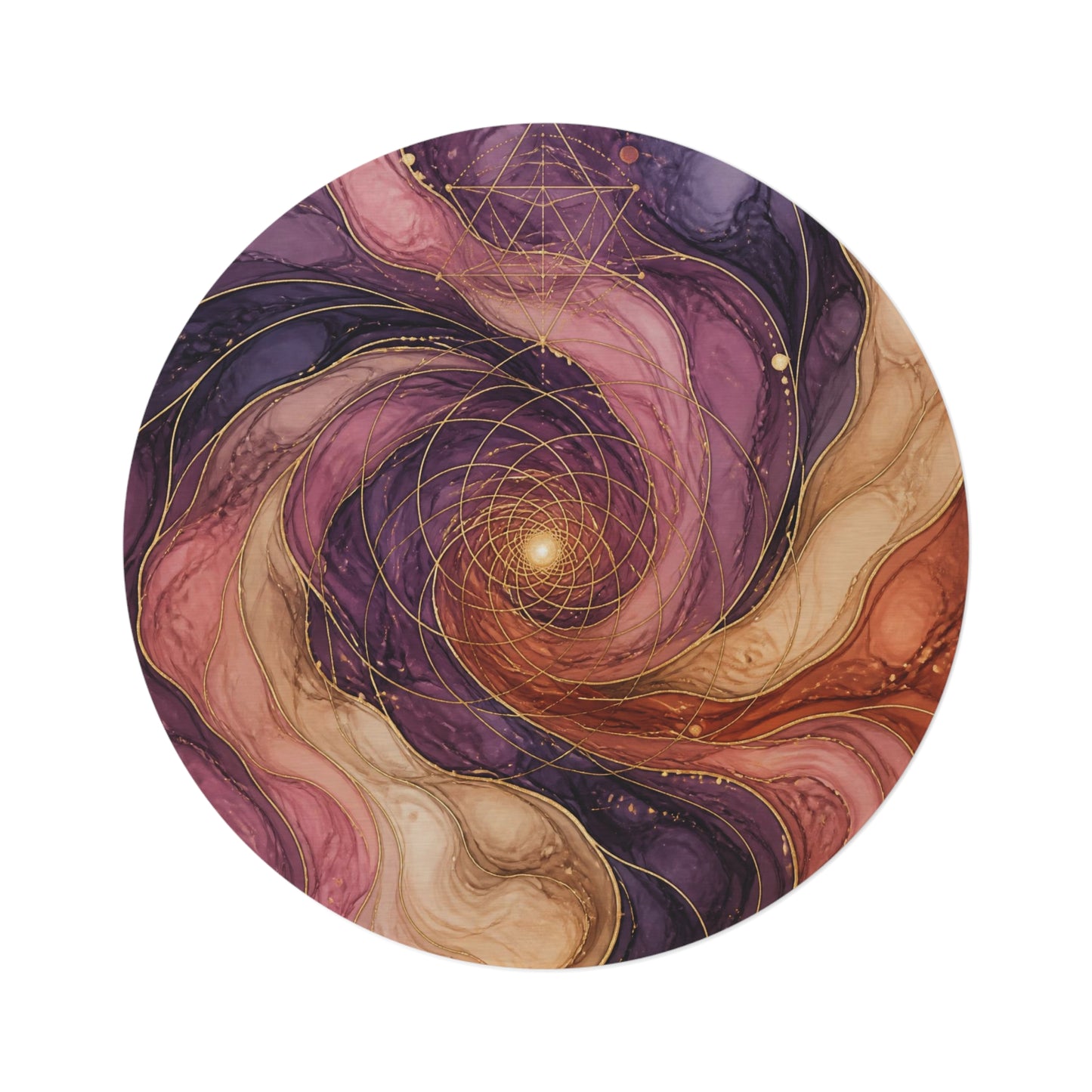 Washable Fantasy Rug Square | Enchanted Forest Rug | Fairy Circle Bedroom Decor | Machine Washable Non-Slip Floor Mat Printify