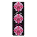Pink Lotus Bloom Yoga Mat Inspirational Fitness Mat for Meditation, Pilates & Home Gym, Gift for Active Women Printify