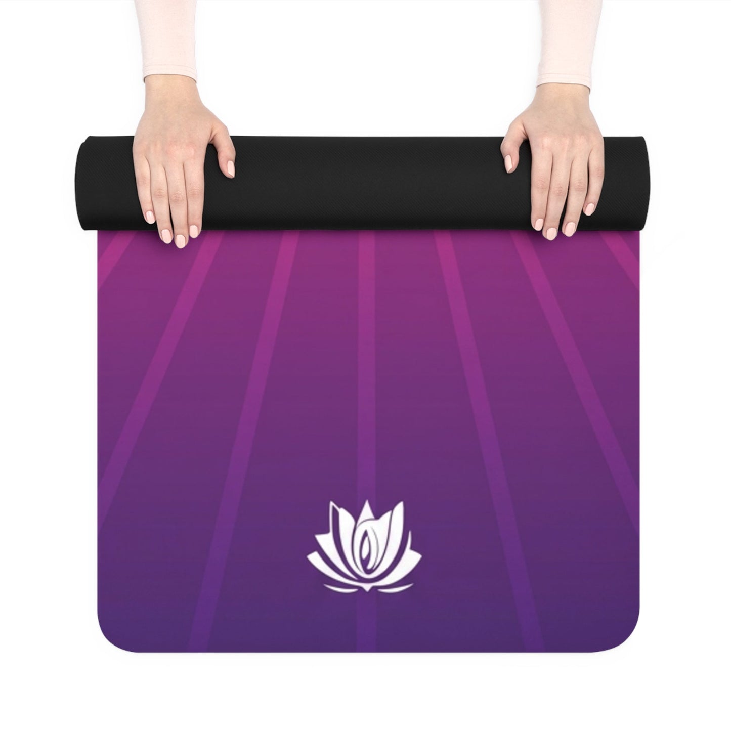 Premium Yoga Mat, Workout Accessory, Home Gym Equipment, Fitness Gift | Gradient Hot Yoga Mat - Best Yoga Mats for Home Workouts