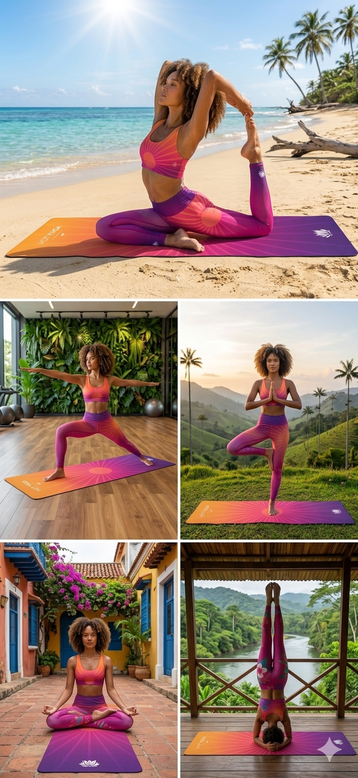 Premium Yoga Mat, Workout Accessory, Home Gym Equipment, Fitness Gift | Foam Yoga Mat - Best Yoga Mats for Home Workouts