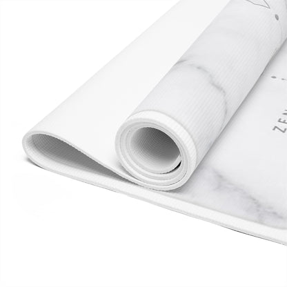 Moon Phases Lotus yoga mat | Marble meditation foam mat - Best Yoga Mats for Home Workouts