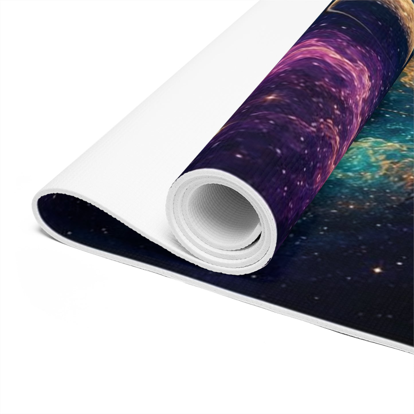 Premium Artistic Yoga Mat for Yoga, Pilates, Meditation & Home Fitness - Best Yoga Mats for Home Workouts
