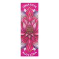 Yoga Mat |  Non-Slip Fitness Mat for Women, Meditation & Wellness Gift, Home Workout Essential | Pink Lotus Mandala Printify