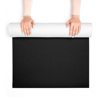 Mermaid Pose Illustration Foam Yoga Mat | Pastel Ocean Meditation - Best Yoga Mats for Home Workouts