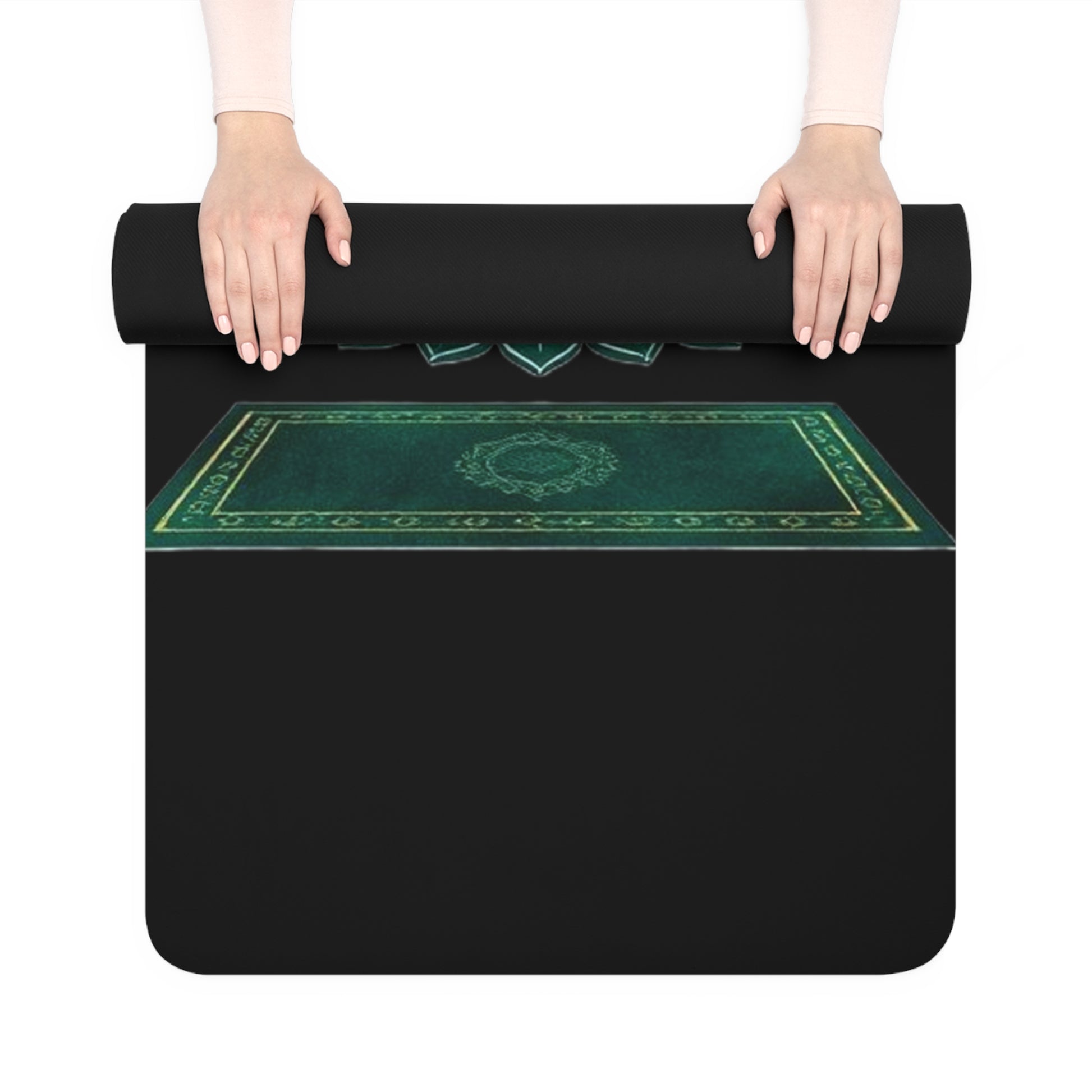 Meditation Premium Yoga Mat, Workout Accessory, Home Gym Equipment, Fitness Gift - Best Yoga Mats for Home Workouts