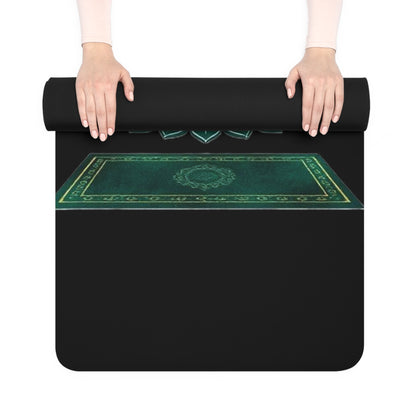 Meditation Premium Yoga Mat, Workout Accessory, Home Gym Equipment, Fitness Gift - Best Yoga Mats for Home Workouts