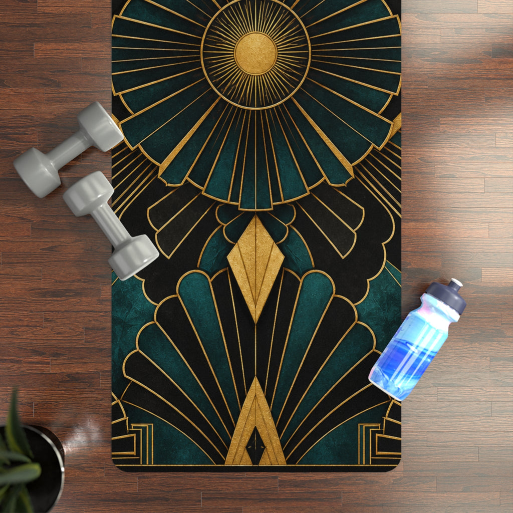 Premium Fitness Mat, Yoga Accessory, Home Workout Equipment for Women Printify