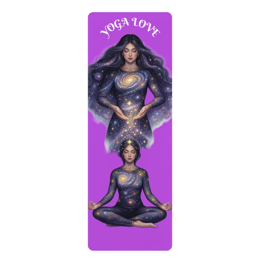Ocean Goddess Yoga Mat, Non Slip Fitness Mat, Meditation Mat, Wellness Gift for Women, Pilates Exercise Mat - Best Yoga Mats for Home Workouts